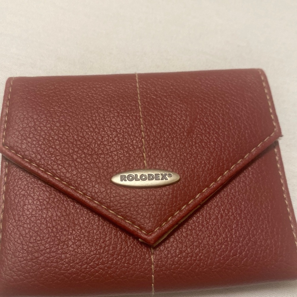 Rolodex small credit cards holder wallet.